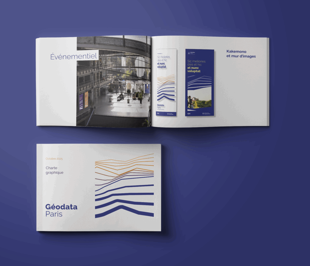 charte graphique Géodata paris