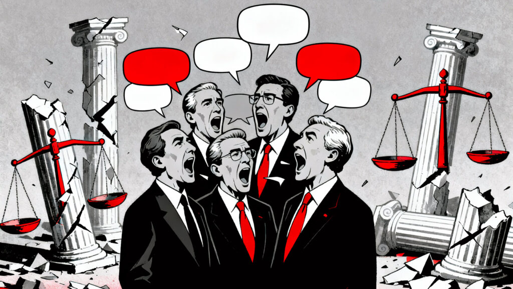 Gouverner par la cacophonie : une stratégie à court terme, un naufrage démocratique à moyen terme